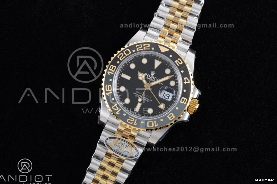 1:1 Dial Best GRNR Weight) WeatherProof CHS Black 126713 II on 881 GMT-Master Bracelet SS SH3285 New YG (Gain ARF Edition Clone Super 1013